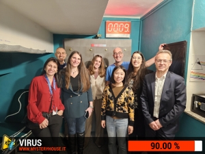 escape room mystery house torino Virus 404