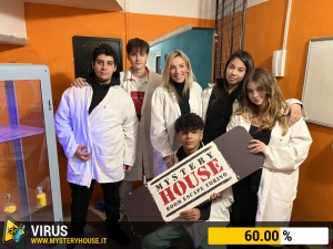 escape room mystery house torino Virus 404