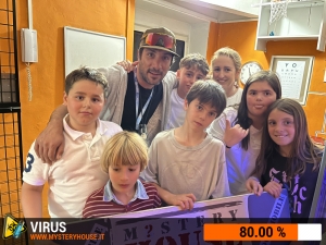 escape room mystery house torino Virus 404