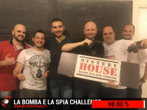 escape room mystery house torino Challenge