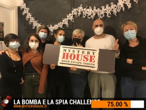 escape room mystery house torino Challenge