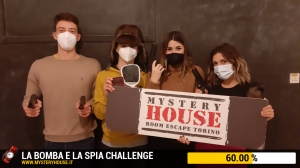 escape room mystery house torino Challenge
