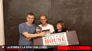 escape room mystery house torino Challenge