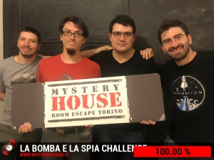 escape room mystery house torino Challenge