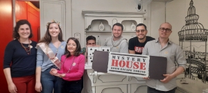 escape room mystery house torino 2D il collezionista