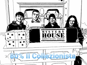 escape room mystery house torino 2D il collezionista