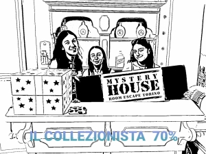 escape room mystery house torino 2D il collezionista