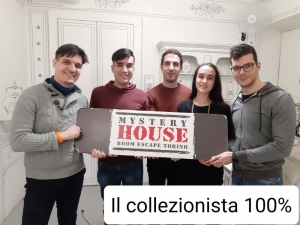 escape room mystery house torino 2D il collezionista