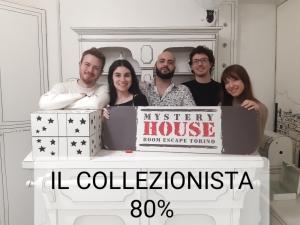 escape room mystery house torino 2D il collezionista