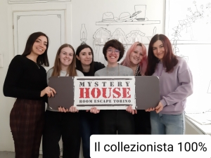 escape room mystery house torino 2D il collezionista