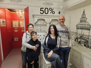 escape room mystery house torino 2D il collezionista
