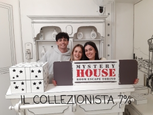 escape room mystery house torino 2D il collezionista