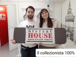 escape room mystery house torino 2D il collezionista