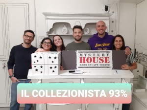 escape room mystery house torino 2D il collezionista