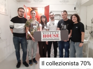escape room mystery house torino 2D il collezionista