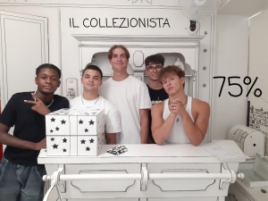 escape room mystery house torino 2D il collezionista