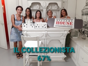 escape room mystery house torino 2D il collezionista