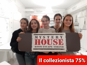 escape room mystery house torino 2D il collezionista