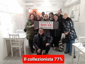escape room mystery house torino 2D il collezionista