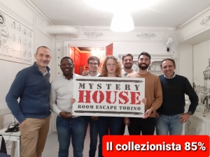 escape room mystery house torino 2D il collezionista