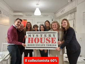 escape room mystery house torino 2D il collezionista