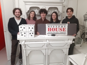escape room mystery house torino 2D il collezionista