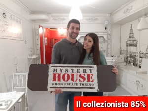 escape room mystery house torino 2D il collezionista
