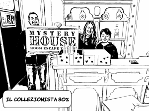 escape room mystery house torino 2D il collezionista