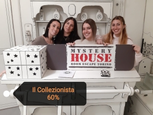 escape room mystery house torino 2D il collezionista