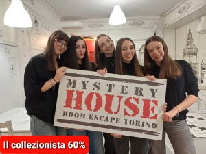 escape room mystery house torino 2D il collezionista