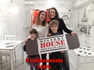 escape room mystery house torino 2D il collezionista
