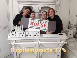 escape room mystery house torino 2D il collezionista
