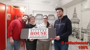 escape room mystery house torino 2D il collezionista