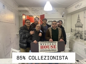 escape room mystery house torino 2D il collezionista