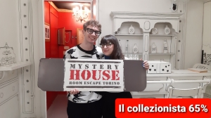 escape room mystery house torino 2D il collezionista