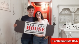 escape room mystery house torino 2D il collezionista