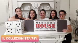 escape room mystery house torino 2D il collezionista