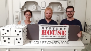 escape room mystery house torino 2D il collezionista