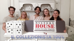 escape room mystery house torino 2D il collezionista