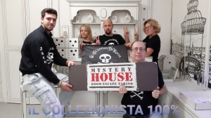 escape room mystery house torino 2D il collezionista